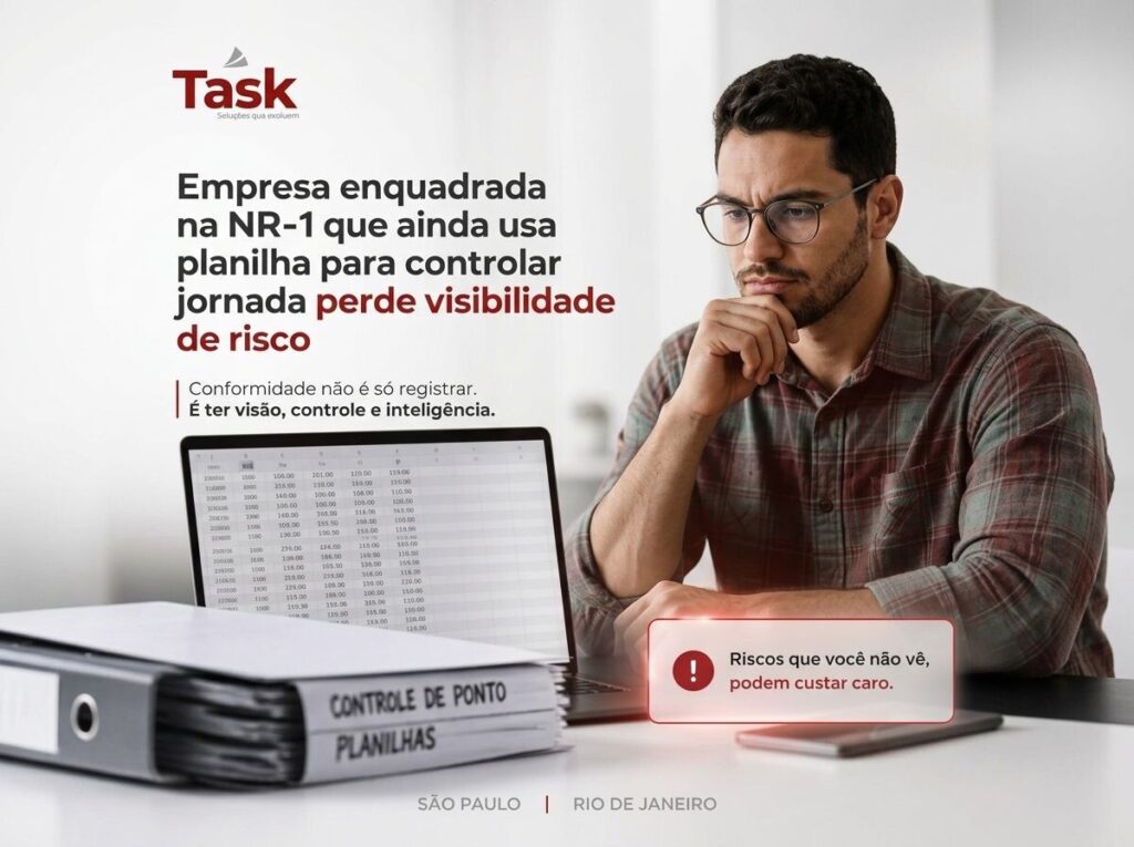 NR-1 e Controle de Ponto: Como a Gestão da Jornada se Tornou uma Ferramenta Estratégica para as Empresas