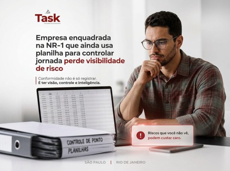 NR-1 e Controle de Ponto: Como a Gestão da Jornada se Tornou uma Ferramenta Estratégica para as Empresas